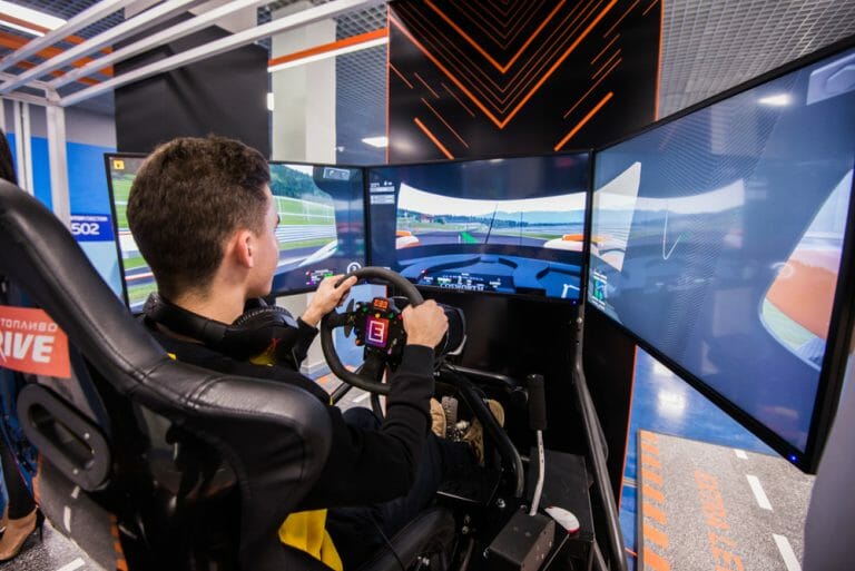 sim racing cockpit parts