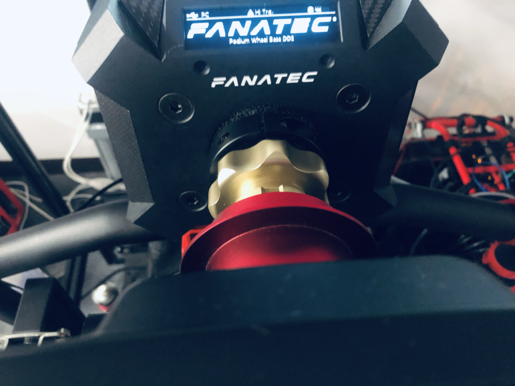 Fanatec DD2 Wheel with Carbon Plates