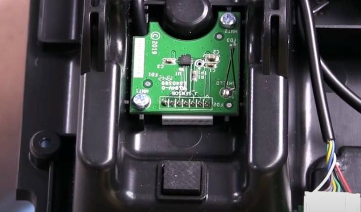 Hall effect sensor in Thrustmaster T-LCM pedals