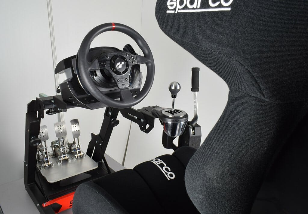 Fanatec ClubSport V1.5 Handbrake in Rig