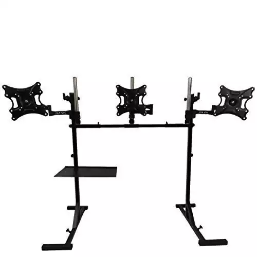 GT Omega Stimulator Triple Monitor Stand V3